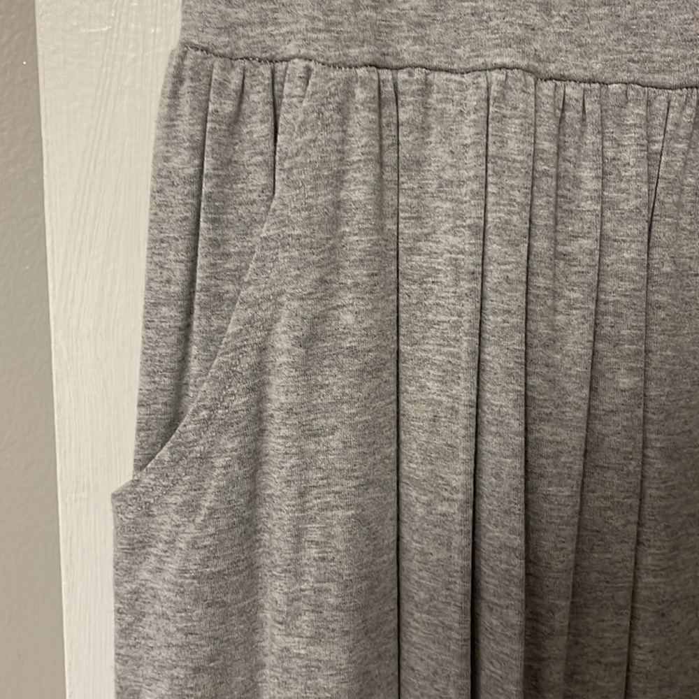 White & Gray Dress - Picture 3 of 7